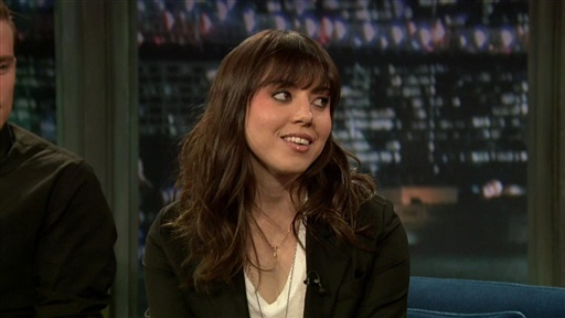 Aubrey Plaza: Talking and Walking Video