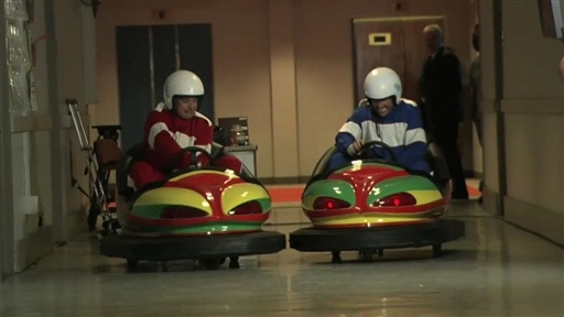 Dylan McDermott: Bumper Car Race