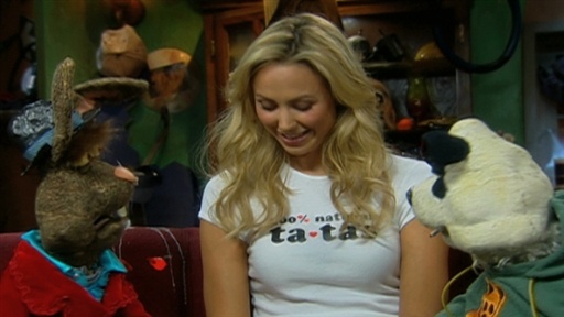 Howie Mandel and Stacy Keibler