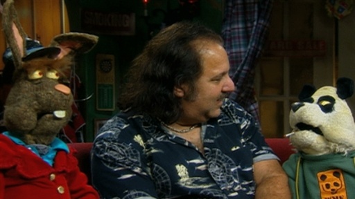 Beverly D'Angelo and Ron Jeremy