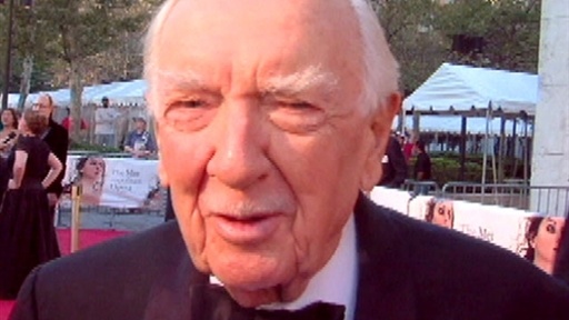 Walter Cronkite At The New York Metropolitan Opera