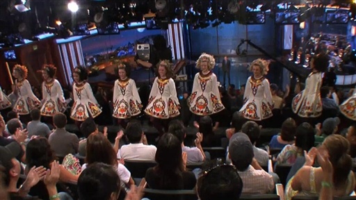 The Back Row Irish Step Dancers