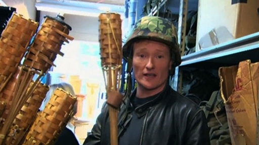 Conan Visits the Prop House