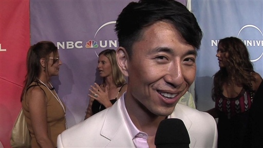 James Kyson Lee at the NBC Press Tour