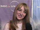 Abby Elliot on the Press Tour