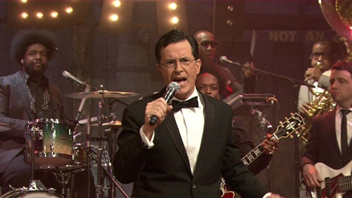 Stephen Colbert Sings "Friday" With the Roots Video