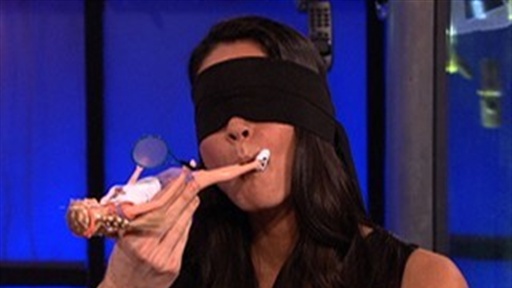 Olivia Shows Off Her Mouth Skills