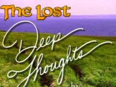The Lost Deep Thoughts: King Kong