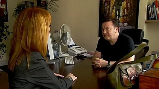 Ricky Gervais, UK Comic Genius Video