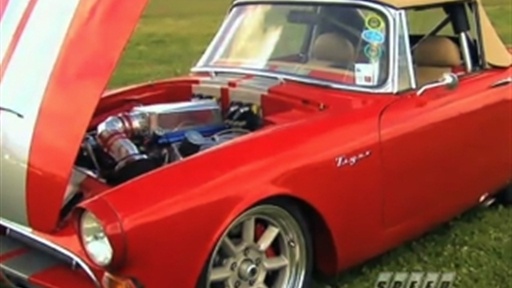 Mike Carmena brings his modified'68 Sunbeam Tiger to PINKS All Outcheck
