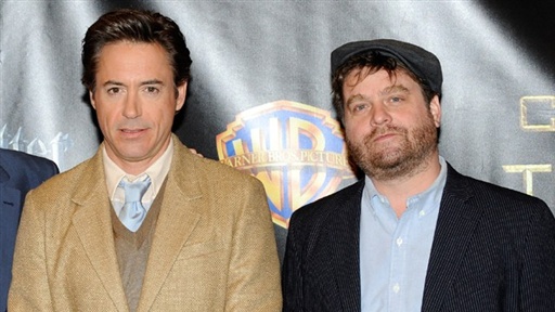 ShoWest 2010: Robert Downey Jr. and Zach Galifianakis Talk 'Due Video