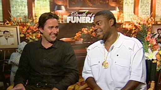 Tracy Morgan and Luke Wilson On 'Death at a Funeral' Video