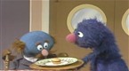 Grover Serves a Burger