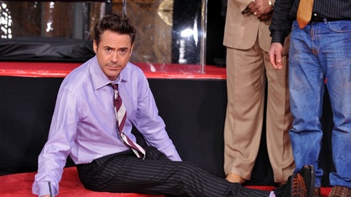 Robert Downey Jr. Cements His Place in Hollywood Video