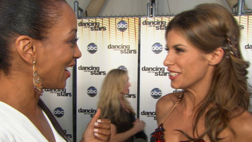 Did Elisabetta Canalis Almost Have a 'Dancing' Wardrobe Malfunct Video