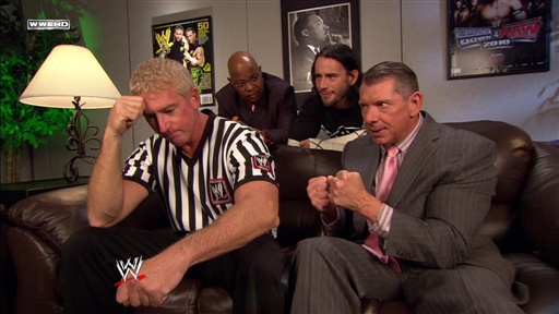 Theodore Long, CM Punk, Scott Armstrong and Mr. McMahon Talk Abo Video