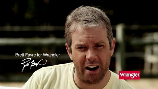 Brett Favre Wrangler Commercial Video