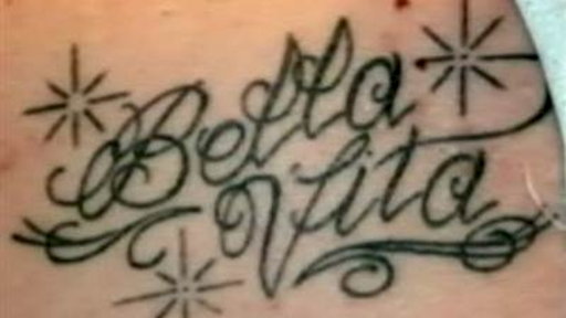 casey anthony tattoo. casey anthony bella vita tattoo. on Casey Anthony#39;s tattoo