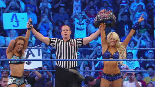 Divas Champion Kelly Kelly & AJ vs. Alicia Fox and Natalya Video