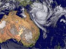 Massive Cyclone Swirls Over Australia