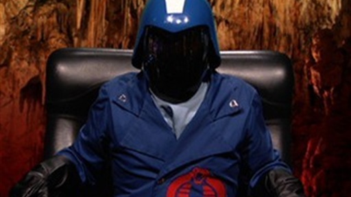 Cobra Commander Infects the G.I. Joe Movie Set