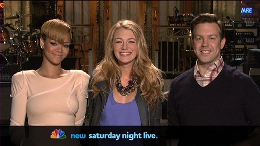 SNL Promo: Blake Lively, Rihanna & Jason