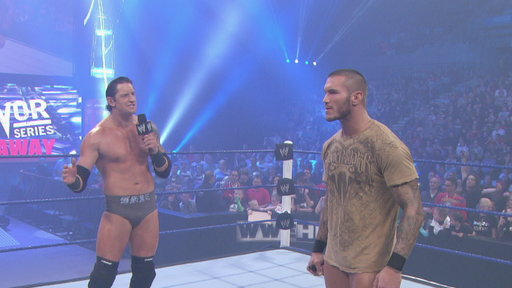 Survivor Series Team Captains Randy Orton and Wade Barrett Face