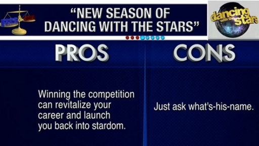 Pros and Cons: Dancing With the Stars