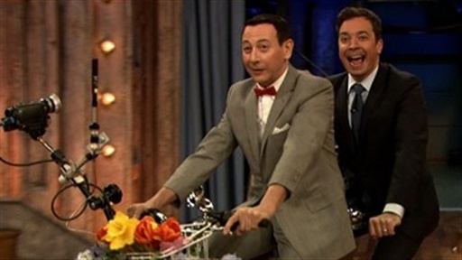 Tandem Bike With Pee-Wee Herman
