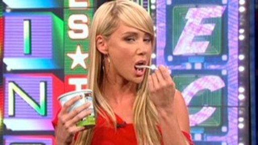 Sara Underwood Eats Ice Cream in Slow Motion