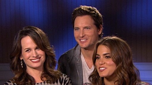 Elizabeth Reaser, Peter Facinelli and Nikki Reed Take 'Eclipse' Video