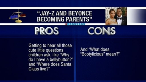 Pros and Cons: Jay-Z and Beyonce Become Parents Video