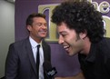 The Tonight Show With Jay Leno : Backstage : Ryan Seacrest & Jordana Brewster