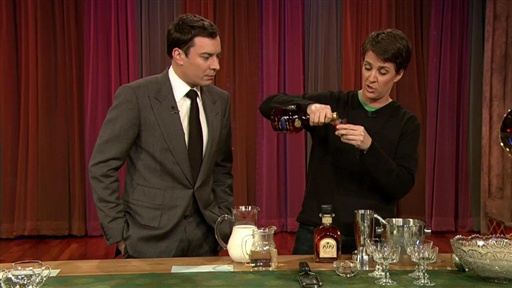 Mixing Drinks With Rachel Maddow