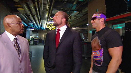 General Manager Theodore Long Talks With WWE COO Triple H Video
