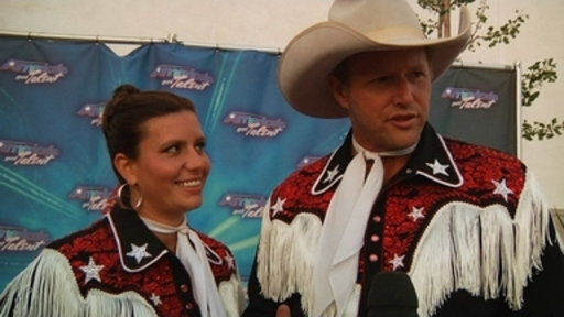 Backstage: the Rhinestone Ropers