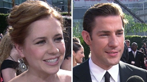 John Krasinski and Jenna Fischer Spill Details On Pam's 'Office'