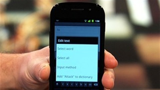 Samsung Nexus S from Google Review Video