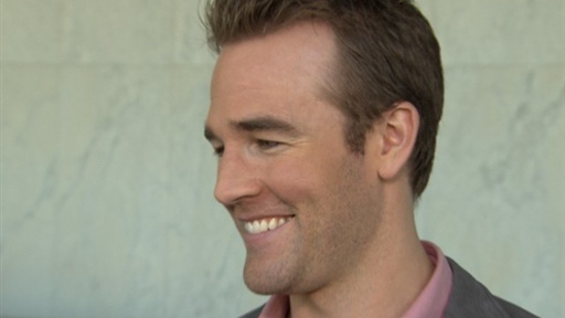 James Van Der Beek Is All Smiles for Baby Olivia