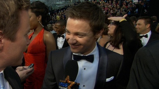 2011 Academy Awards: Jeremy Renner Talks 'Mission: Impossible' -