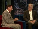 Pee-wee Herman Sneaks Into Ted Danson's Interview