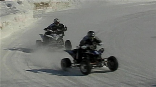 ATV Ice Racing