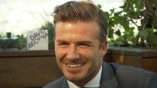 David Beckham Beams Over Baby Harper: 'She's So Ladylike' Video