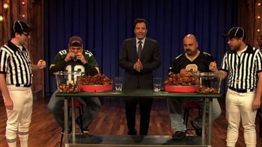 Chicken Wing Eating Contest