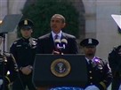 Obama Salutes Fallen Officers