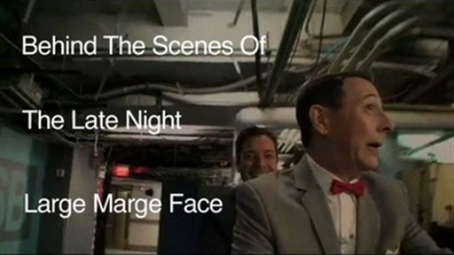 Behind the Scenes of the Large Marge Face Video