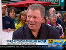 William Shatner Promotes His New Album & Book On GMA