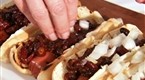Sandra's Money Saving Meals: Three-Bean Chili Dogs