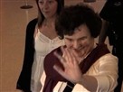 Fans and Press Mob Susan Boyle at Los Angeles Airport