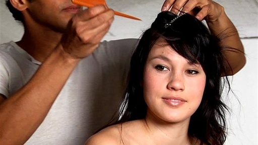 Turn Long-Layered Hair Into a Bob